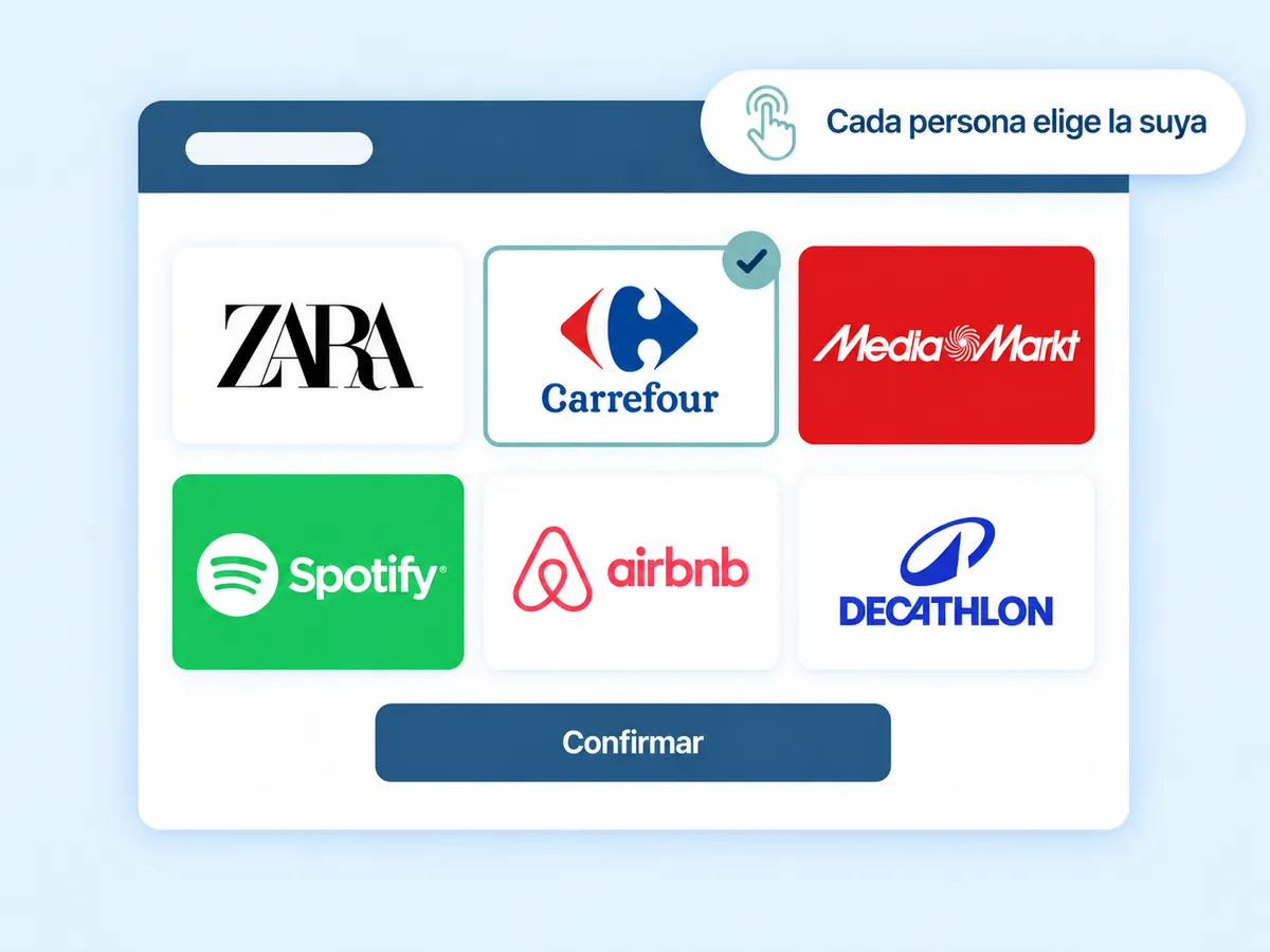 Tarjeta Elige tú