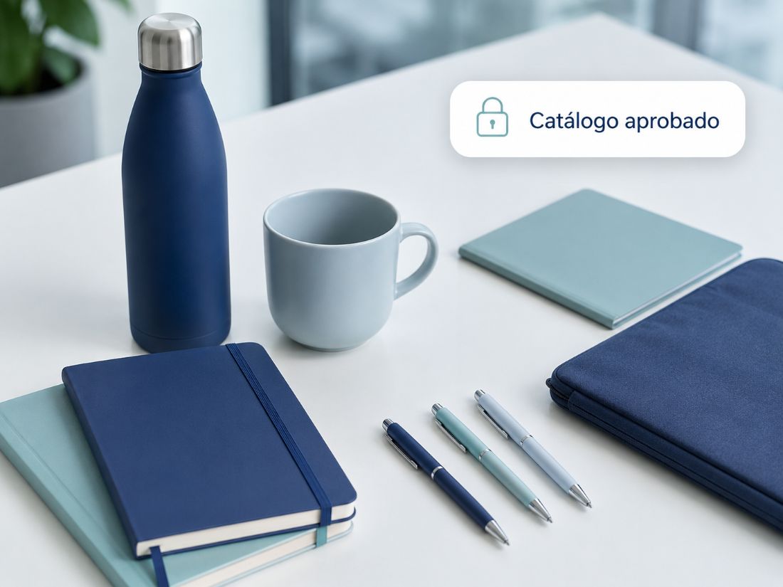 Material promocional para red comercial o franquicias